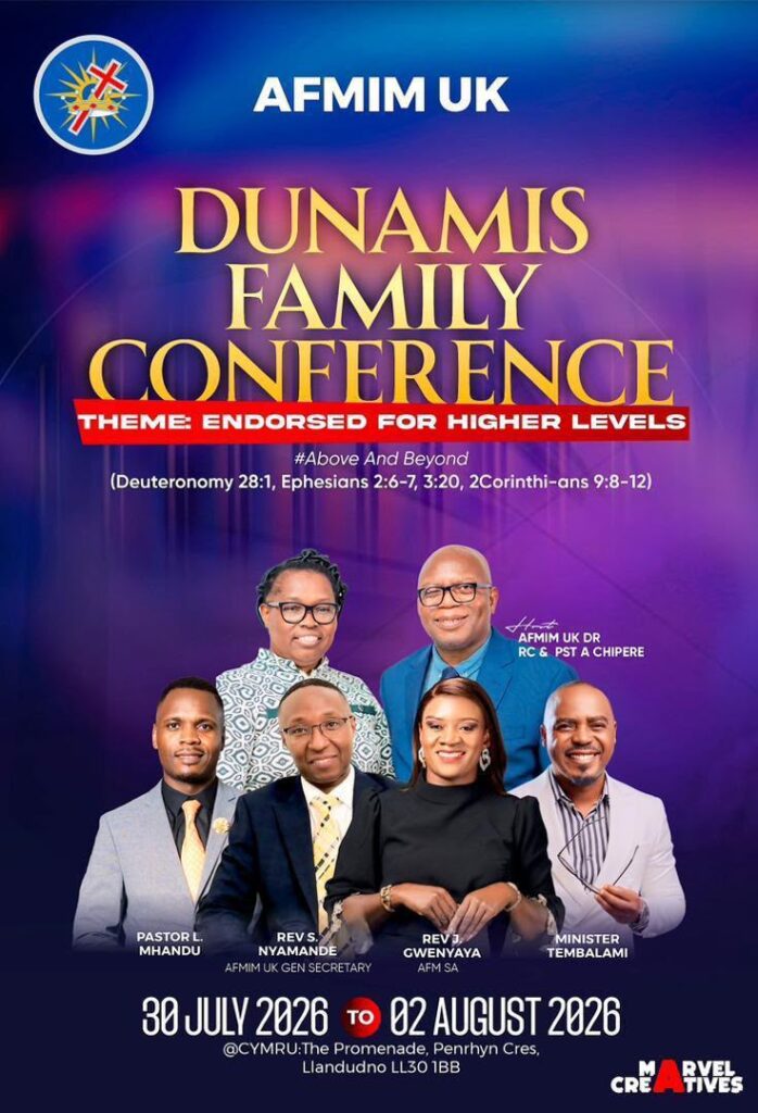 AFM UK Conference — event flyer