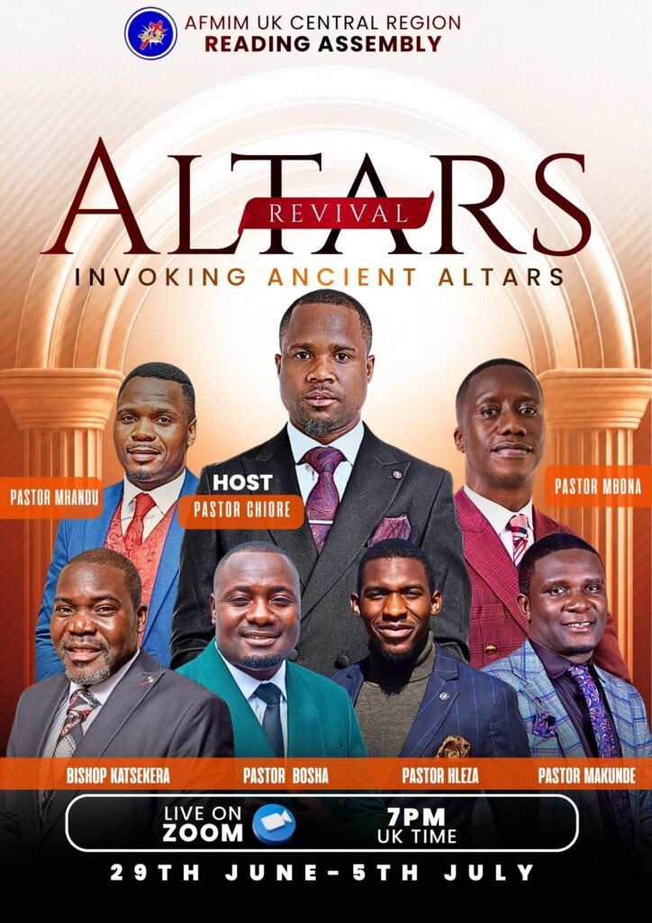 Revival – Invoking ancient altars! — event flyer
